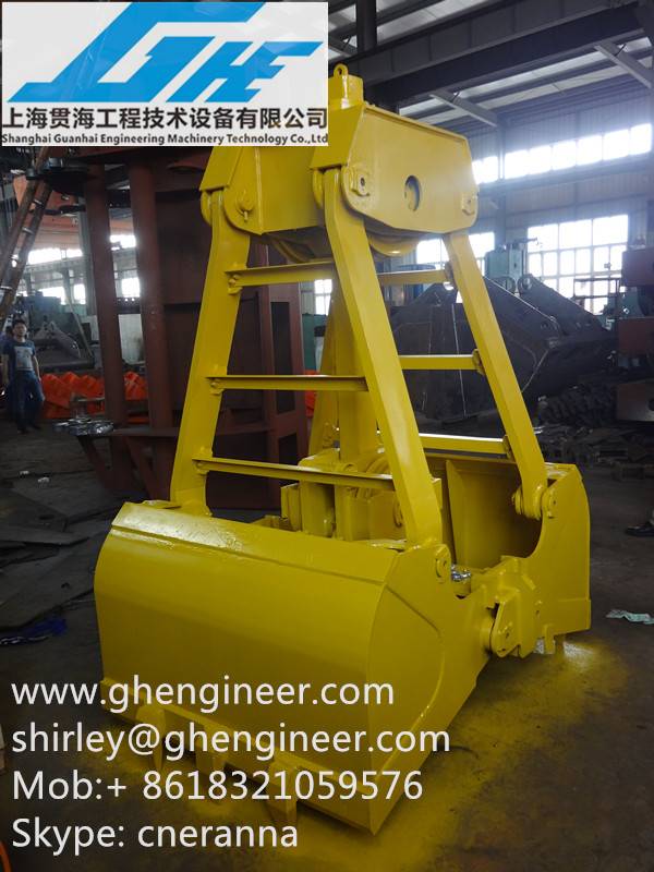 25t 6 12CBM Clamshell Grab - Shanghai Guanhai Engineering Machinery ...