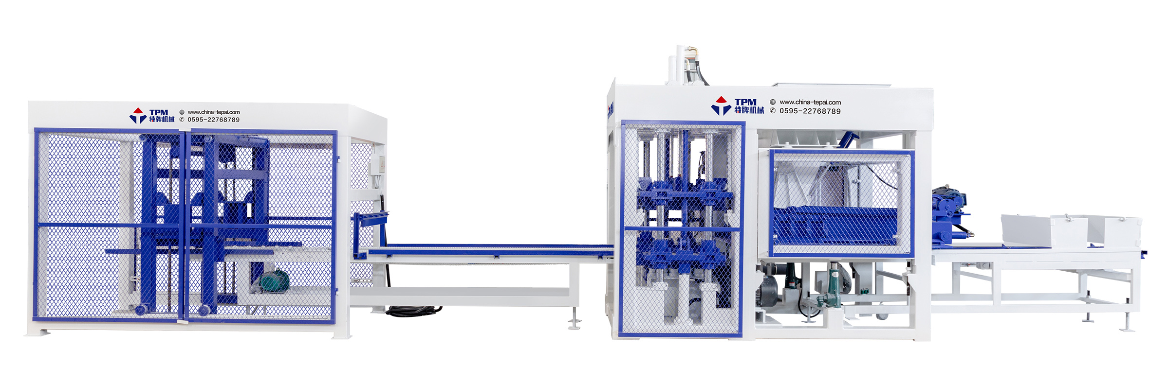 TPM6000 Automatic Concrete Block Machine - Fujian Tepai Machinery Co ...