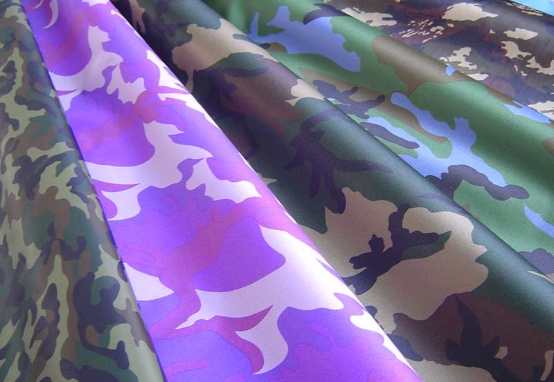 Polyester Fabric 420D Army Printing/PVC - Pinghu City Southern PVC Co ...