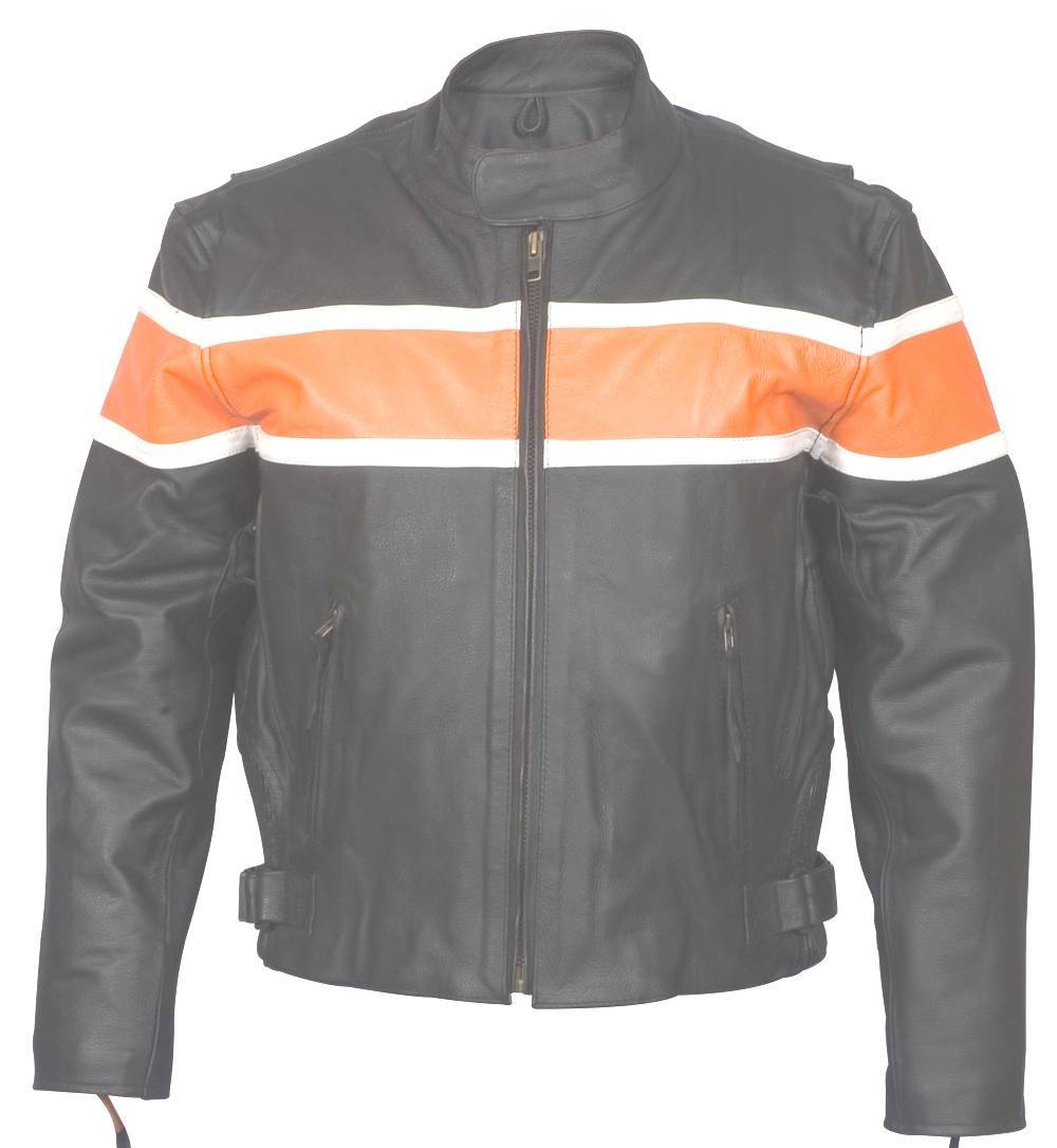 Mens Leather Motorbike Jacket - ATF Leather - ecplaza.net