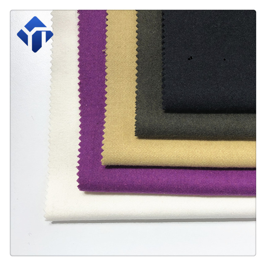 Mills High Quality Melton Woven Wool Blend Garment Fabric - Jiangyin ...