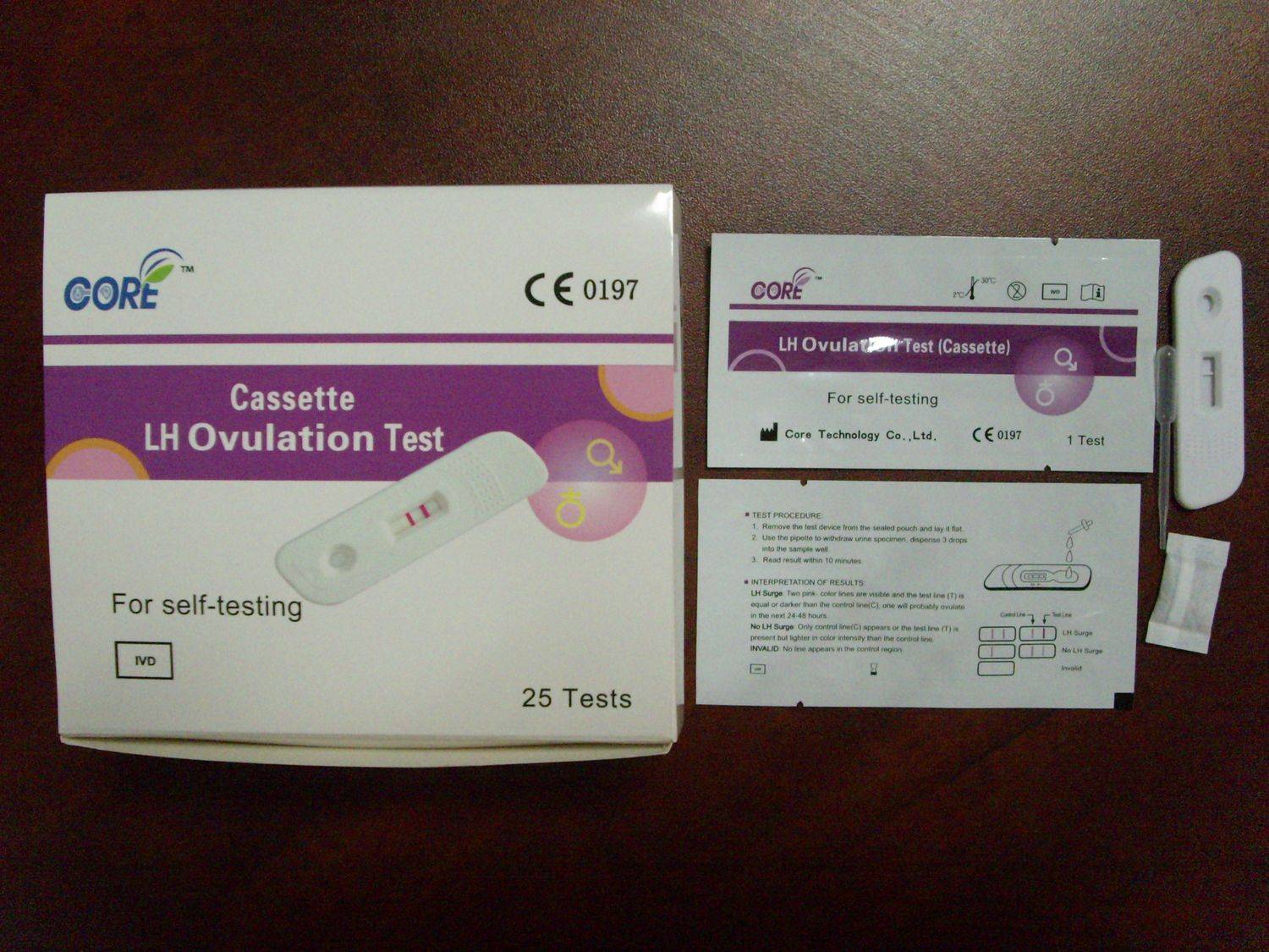 Lh One Step Ovulation Test Core Technology Co Ltd 7428