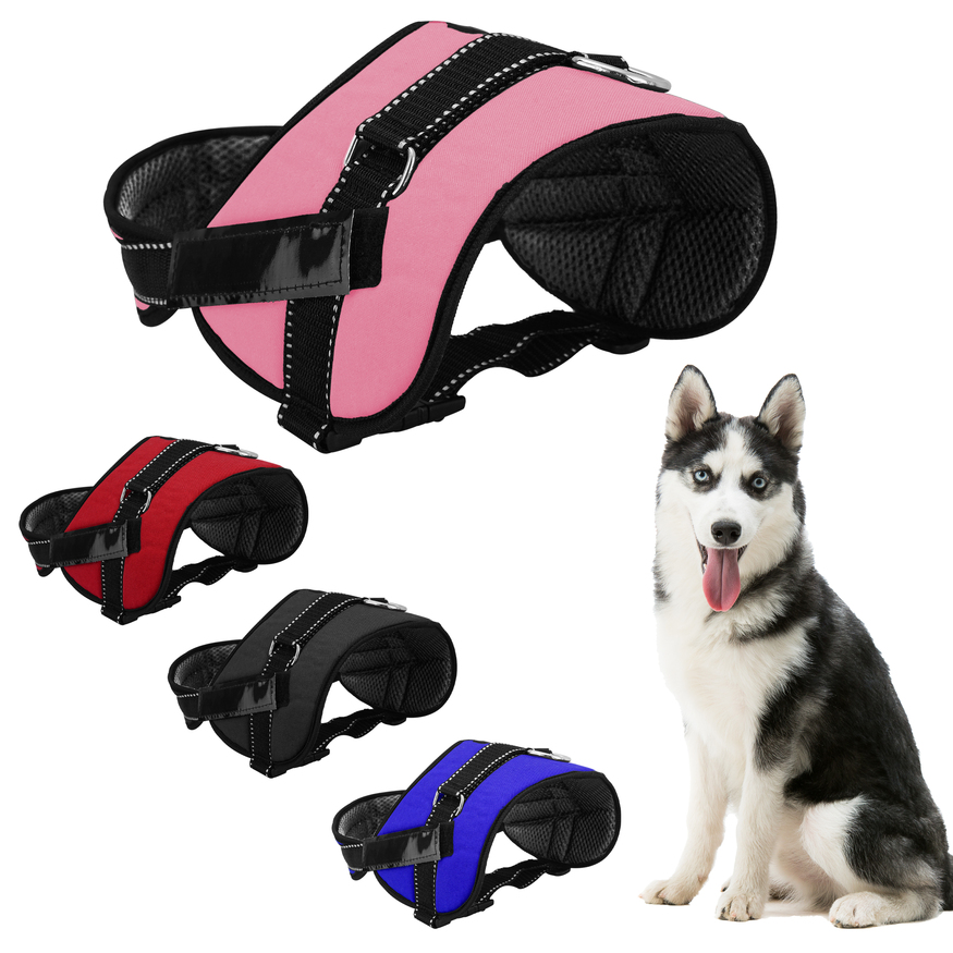 OneUP K9 Cotton Pet Harness Vest Chest Cover Model Mesh Breathable ...