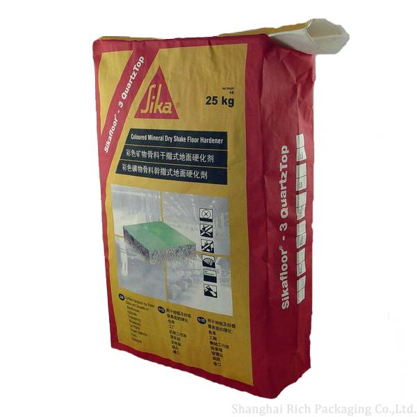 25kg Mortar Kraft Paper Valve Bag - Shanghai Rich Packaging Co.,Ltd ...