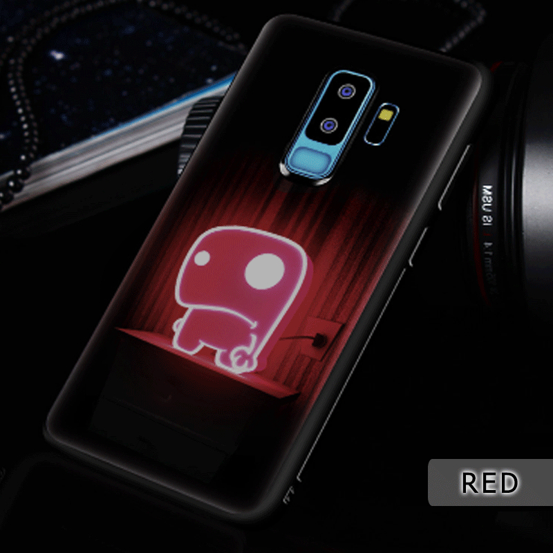 doen alsof visueel Moedig aan CLEVERWIDE Selfie Led Light Case For Samsung Galaxy S9 Cell Phone  Illuminated LED Light Up Case (RED - Shenzhen Cleverwide Technology Co., Ltd