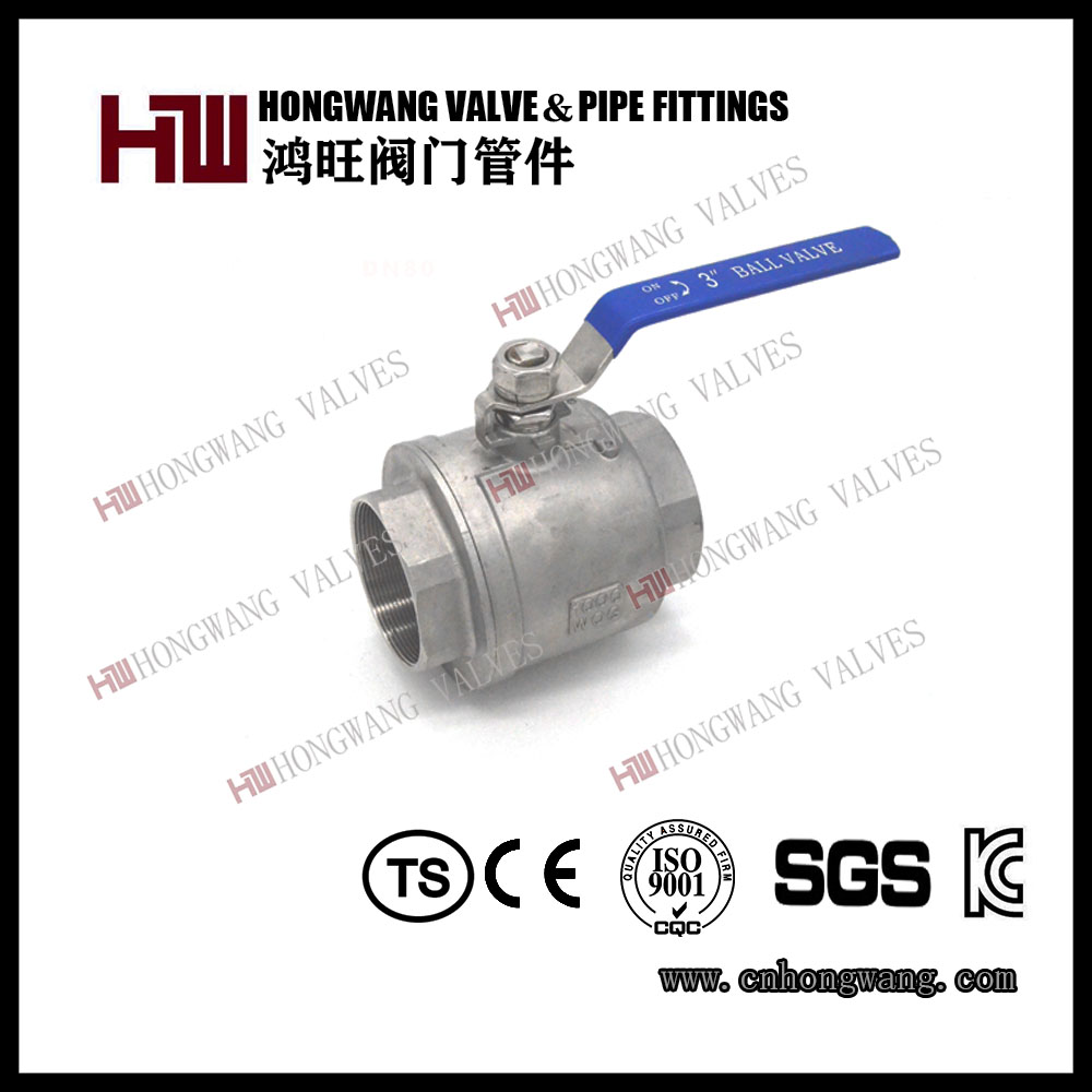 Stainless Steel Industrial Manual 2PC Clamped Vacuum Ball Valve ...