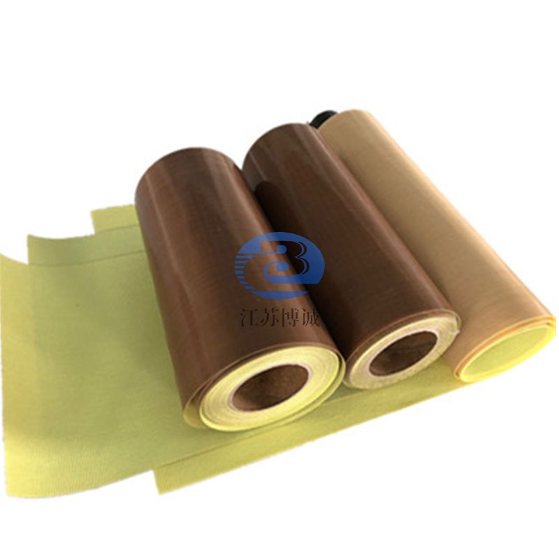 Ptfe Coated Glass Tape Rolls With Release Paper Teflon Tape Wholesale Jiangsu Bocheng New Tech