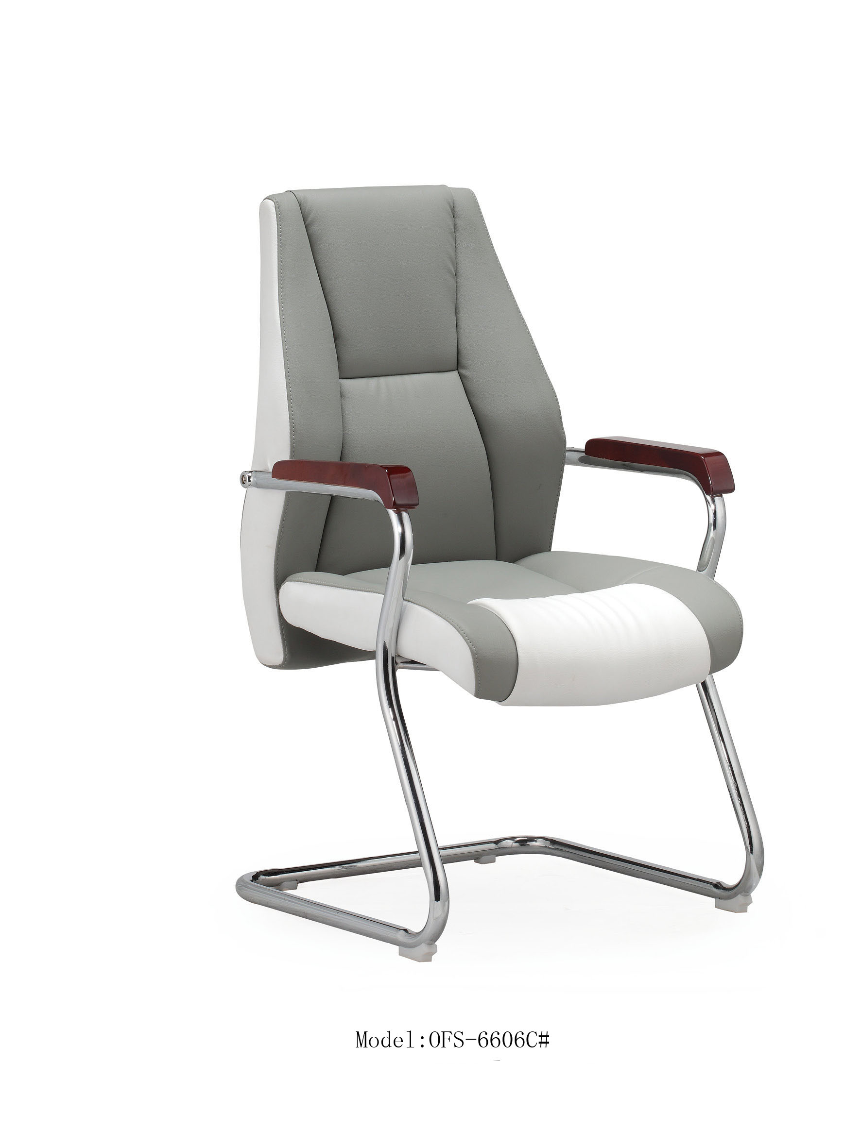 Meeting Chair Pu Mesh Chair Ofs 6606c Offisen Furniture Co Ltd