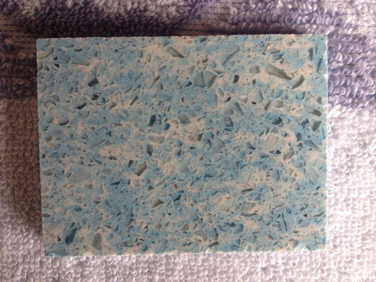 Stellar Light Blue Quartz Countertop Vanity Top Table Top - Yunfu ...