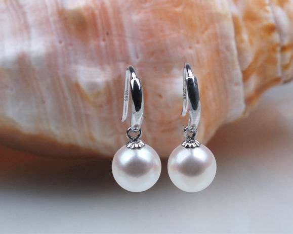 pearl dangle earring - KinyPearls INC