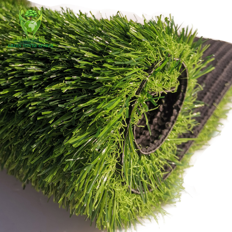 50mm Monofilament Soccer Field Indoor Futsal Artificial Grass Guangzhou Green Tower Sports 