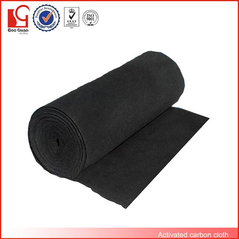 Activated Carbon Fabric,Black Cloth Chemical Activated Carbon Filter ...