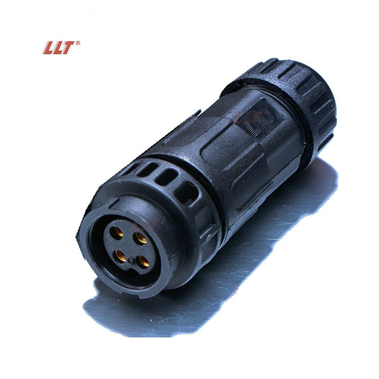 LLT 600V 20A M19 2 3 4 5 6 7 8 9 10 12 16 18 Pin Assembled Waterproof ...