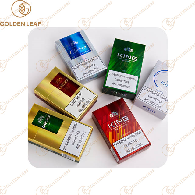 Customized Tobacco Packaging Cardboard Anti-counterfeiting Tobacco Box 