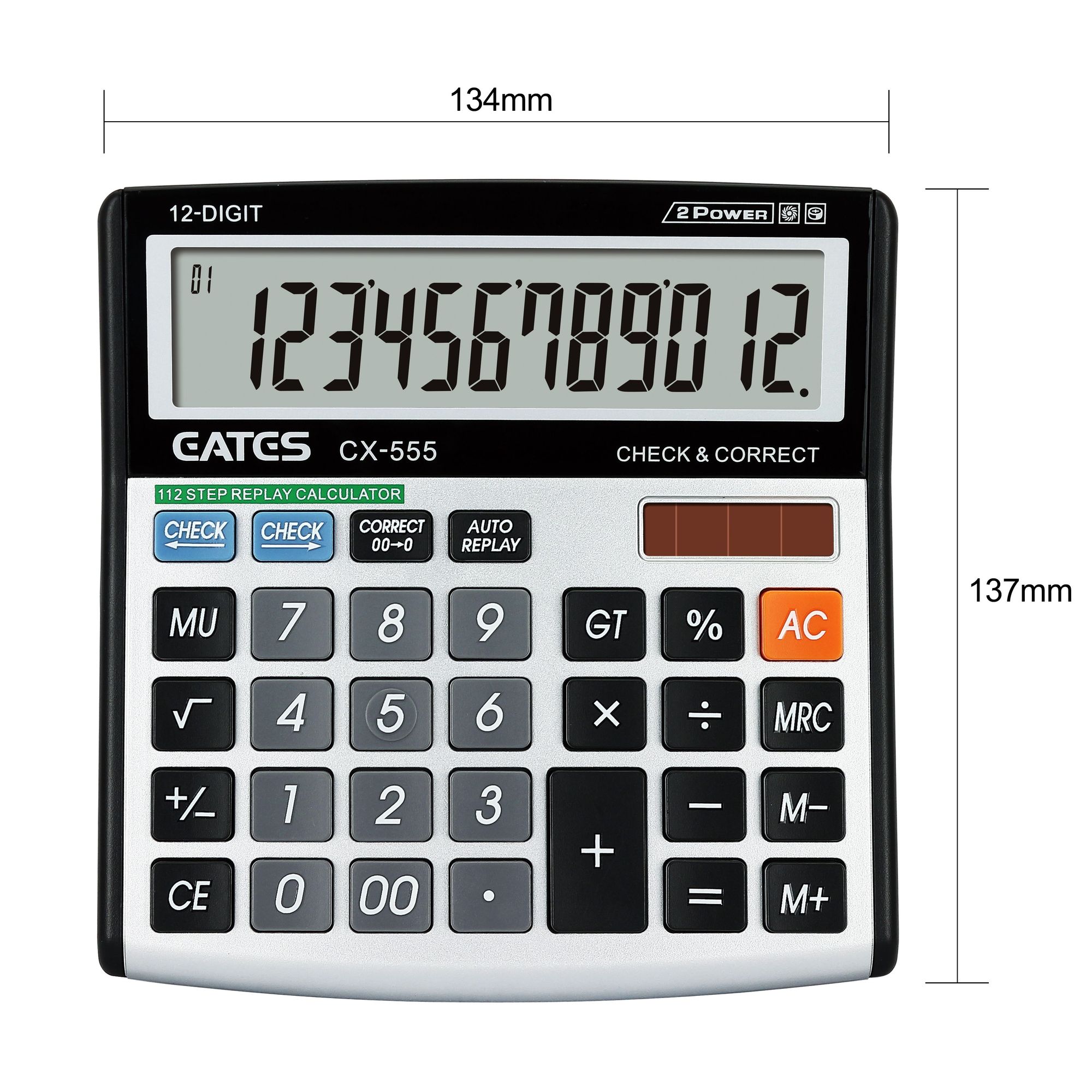 Hot Sale Financial Calculator Check & Correct Calculator 12 Digits