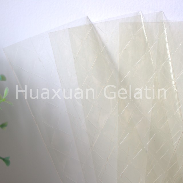 Food Grade Leaf Gelatin Sheets For Bakery Use Xiamen