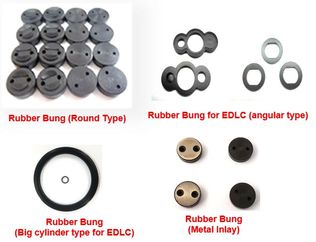 Rubber Sealing(Rubber Bung) For EDLC, Aluminum Electrolytic Capacitor ...