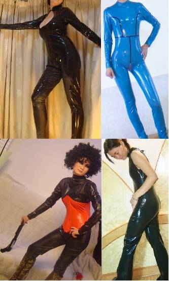 How To Put On A Latex Catsuit
