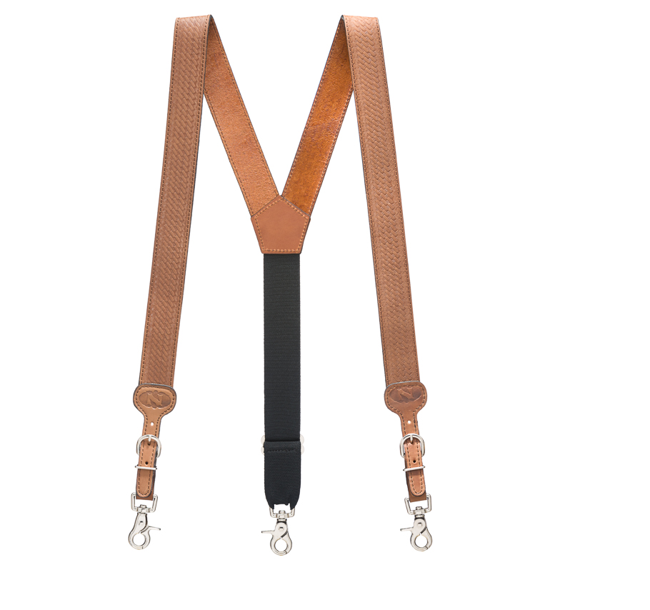 FREE SAMPLE Wholesale Custom Genuine Leather Suspenders Fashion ...