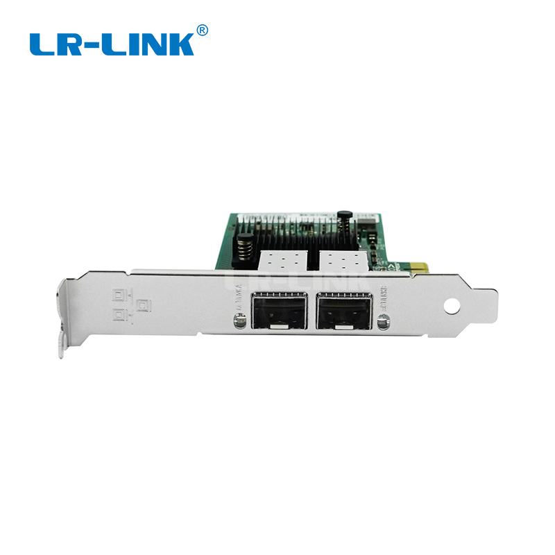 LRLINK PCIe x1 1000BaseFX Dual Port SFP Fiber Network Adapter NIC