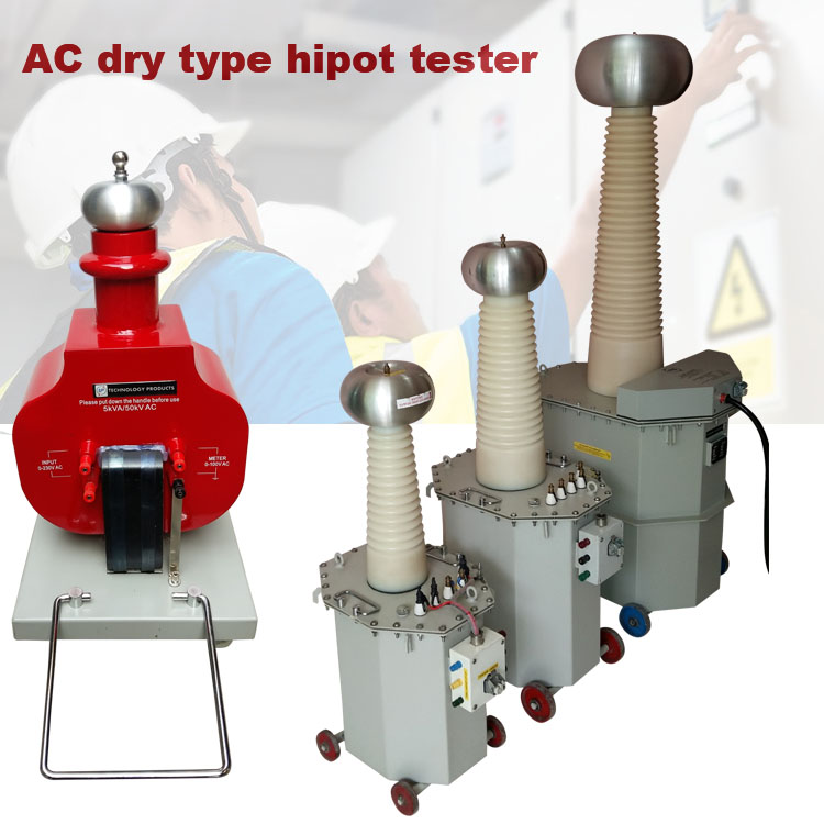 Dry Type AC Hipot Tester 100KV AC Hipot Testing Equipment Dry Type Test ...