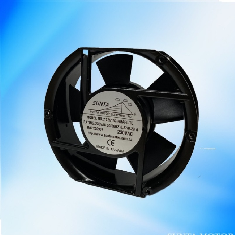 AC AXIAL FAN SIZE :172x150x51mm - SUNTA MOTOR ELECTRIC LTD.