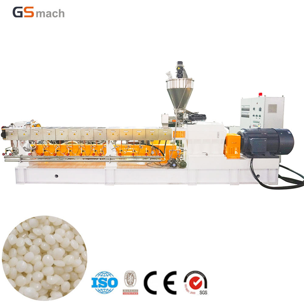 PE Masterbatch Extruder Twin Screw Extruder Machine PET Filling ...