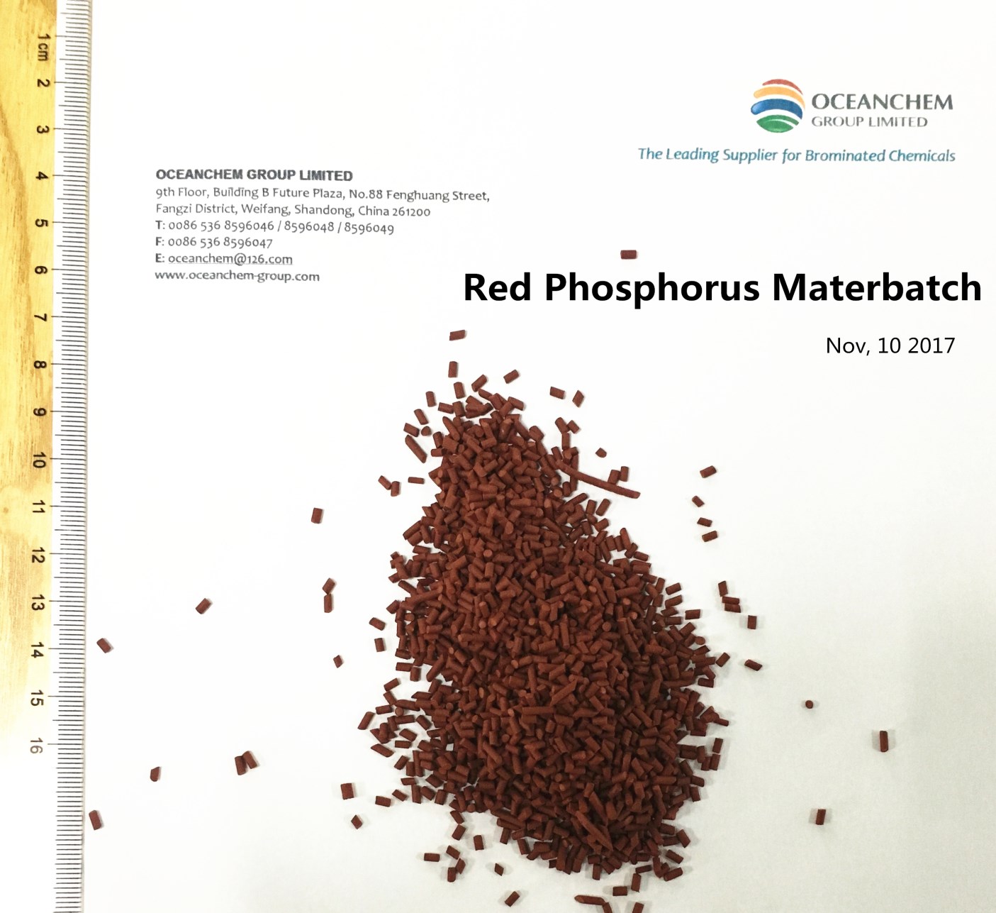 Red Phosphorus Flame Retardant Masterbatch Oceanchem Group Limited Ecplaza Net