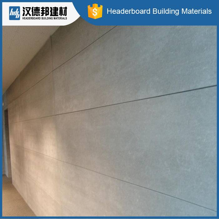 Fiber Cement Interior Exterior Wall Panels Fireproof Board