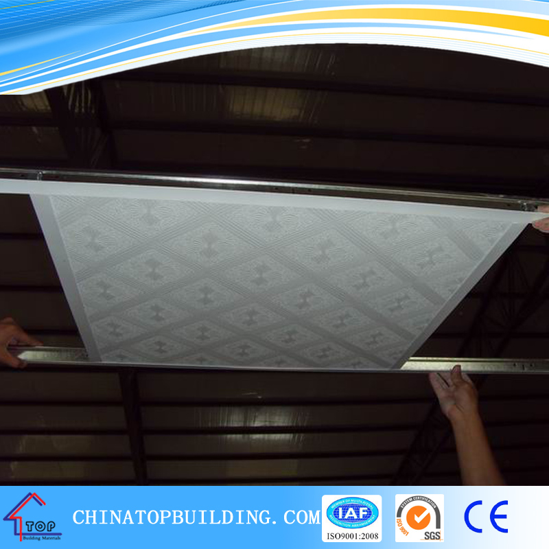Pvc Laminated Gypsum Ceiling Tile Shandong Top Building