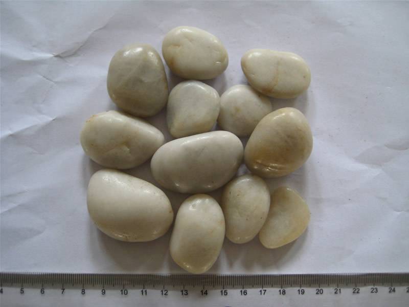 White Pebble Stone Garden Stone Paving Stone Landscaping Stone