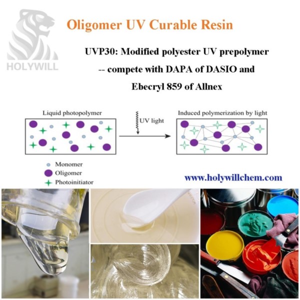 UVP30 Oligomer UV Curable Resin With Good Adhesion - JIAXING HOLYWILL ...