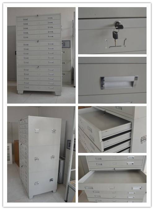 Standard Metal Office Filing Drawing Cabinet Map Cabinet Luoyang