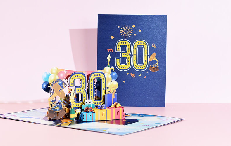 3d Pop Up Birthday Greeting Card - Fancy Pop Up Cards - ecplaza.net