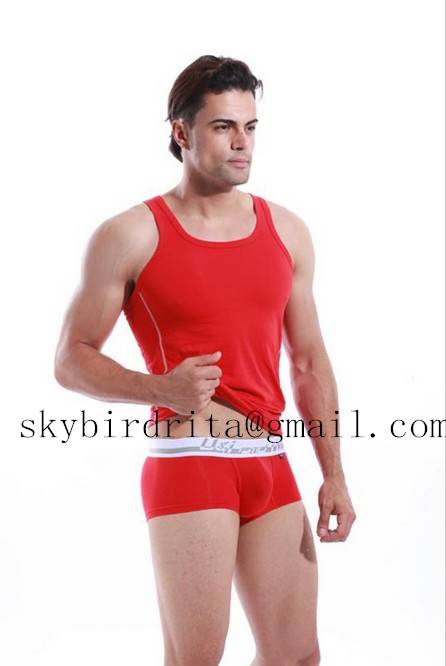 red mens underwear pants