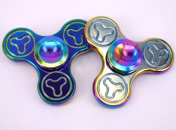 EDC Finger Hand Spinner Fidget Toy Thumb Button Cap Replacement for 608 Bearing 