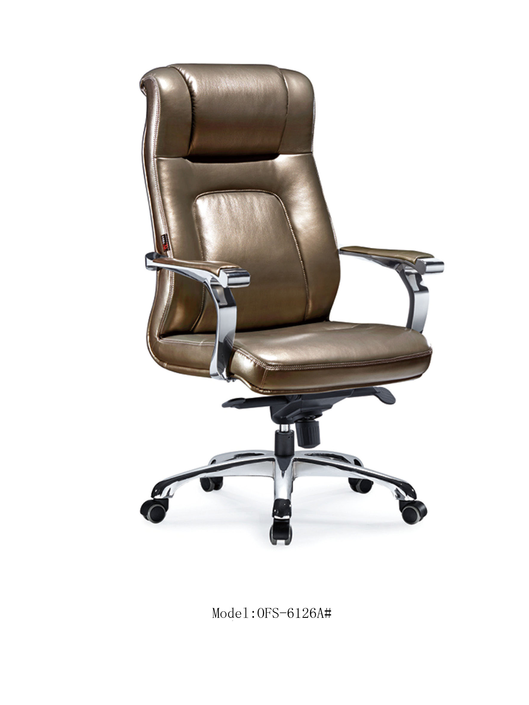 Hight Back Chair Leather Pu Chair Ofs 6126a Offisen Furniture