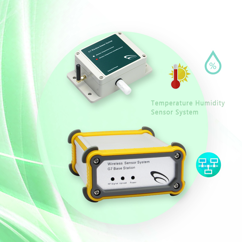 Wireless Temperature Humidity Sensor System Temp And Humidity Monitor ...