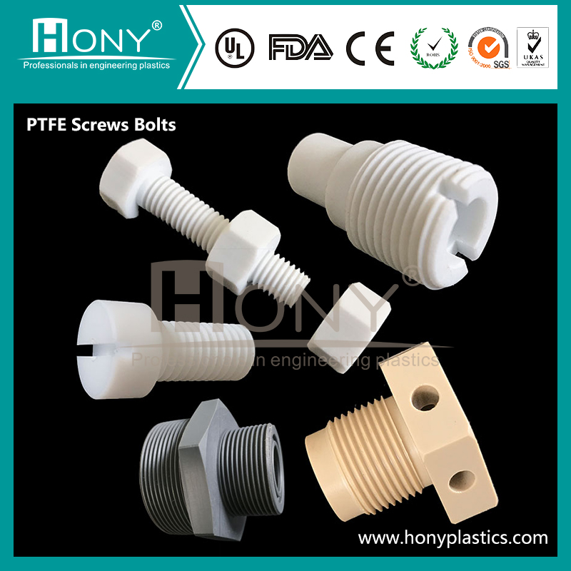 Screws And PTFE/PVDF/PPS/PEEK/POM Screw Fasteners - HONY ENGINEERING PLASTICS CO.,LTD. ecplaza.net