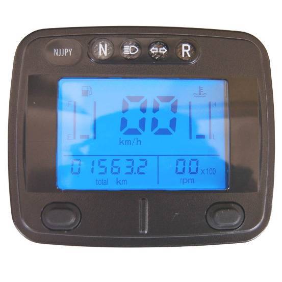 LCD Digital Meter/Gauge YB08C Series Speedometer/Tachometer/Odometer ...