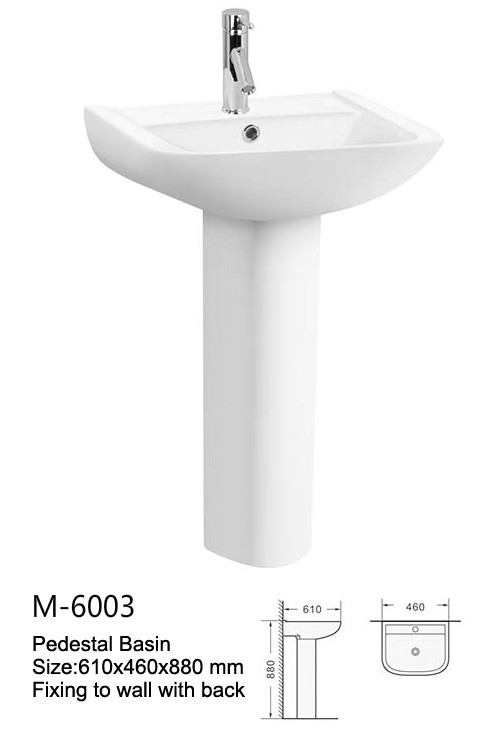 Wash Hand Design Stand Basin Pedestal Sink For Bathroom Molo Sanitary Ware Co Ltd Ecplaza Net - Bathroom Pedestal Sink Height