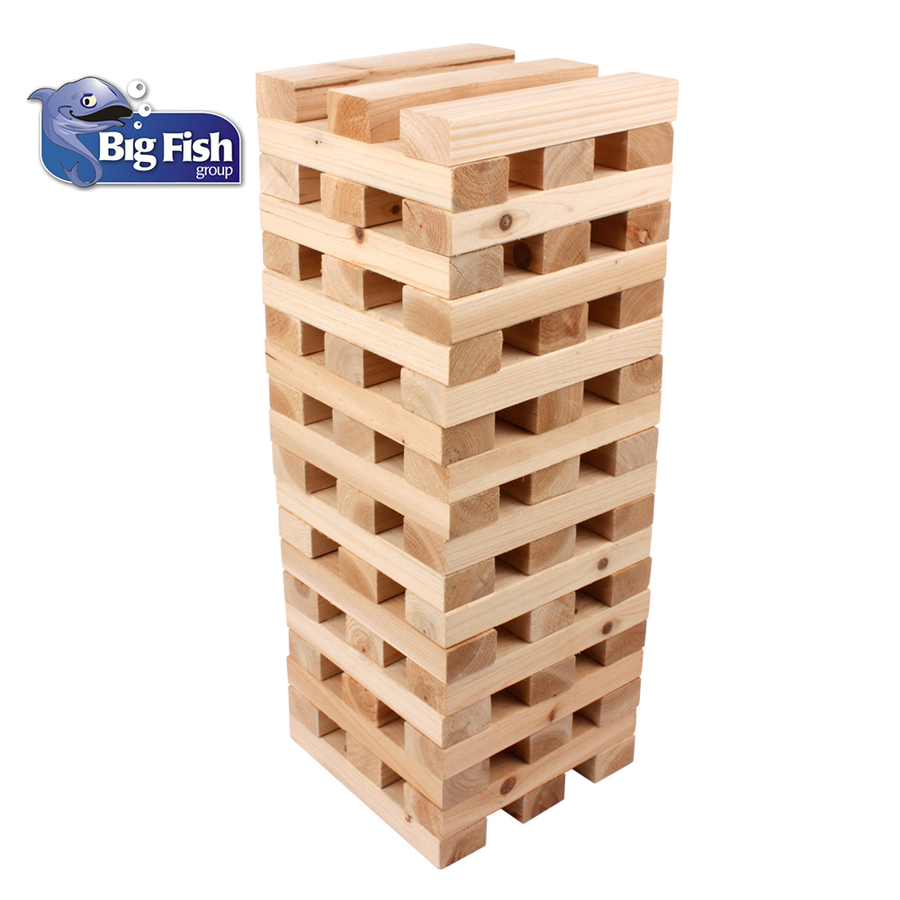 giant wooden blocks