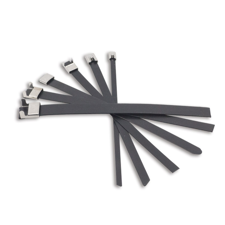 304 Stainless Steel Epoxy   Pvc Coated Cable Ties - Zhejiang Xinxia 