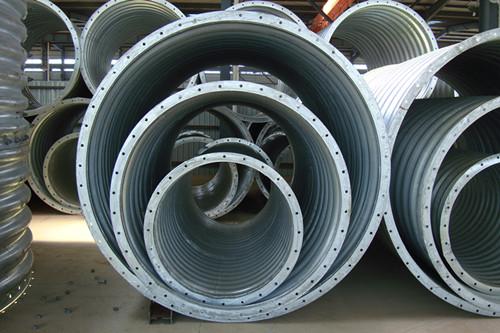 Galvanized Steel Metal Culvert Pipe, Driveway Culvert Pipe Direct ...