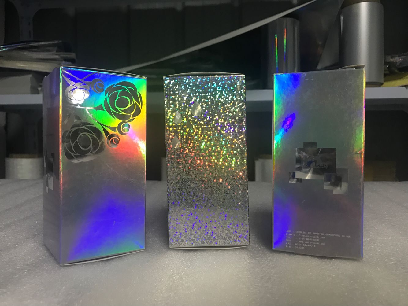 laser holographic film