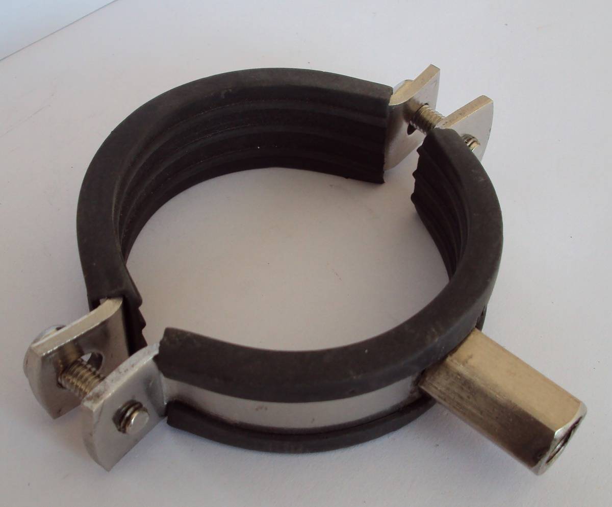 Heavy Duty Pipe Clamp With Rubber - Tanco Hose Clamp Industrial Co.