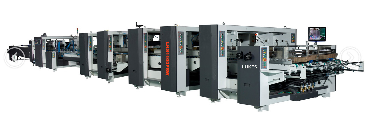 650 Automatic Folder Gluer Machine - Shandong Lukes Machinery Co.,ltd 