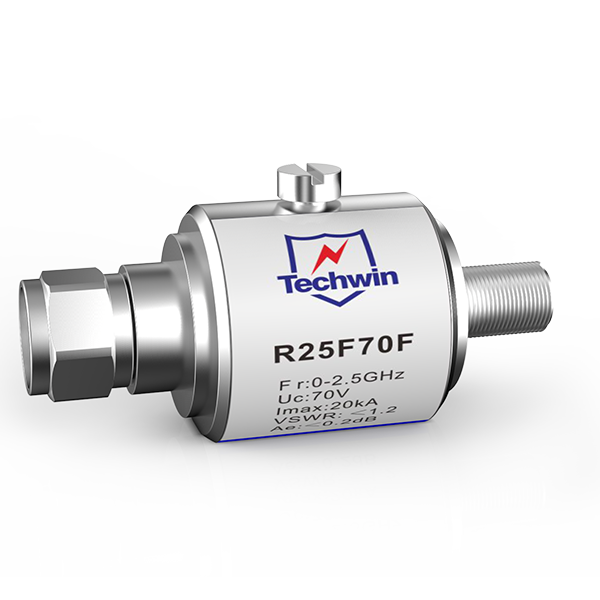 Techwin Gas Tube Coaxial Gdt Lightning Protector Catv Rf Arrester Shen Zhen Techwin Lightning 7974