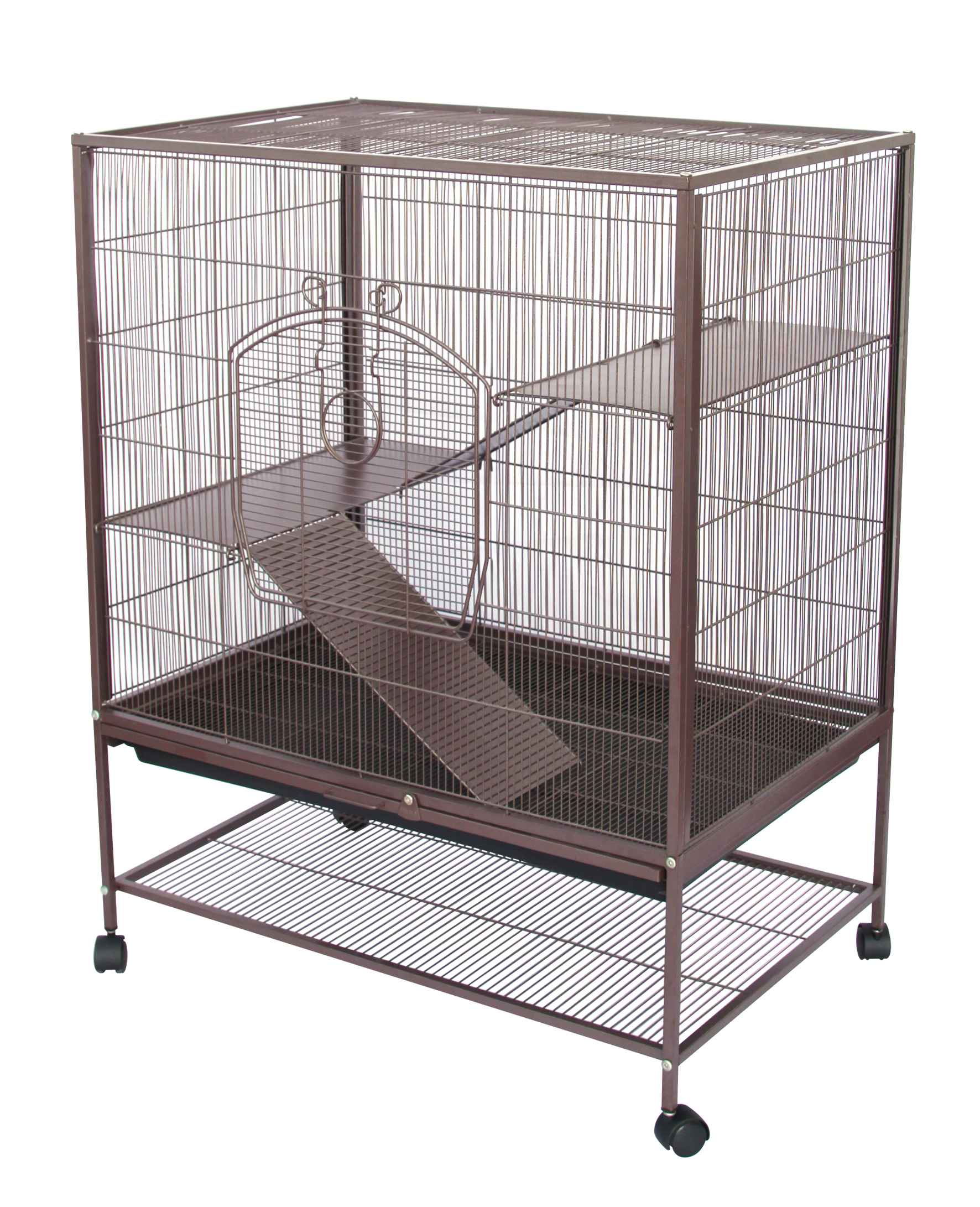 Large Metal Wire Small Animal Cage, Ferret Cage - Dalian Blue Ribbon ...