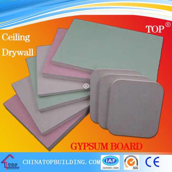 Fireproof Gypsum Board Waterproof Gypsum Board